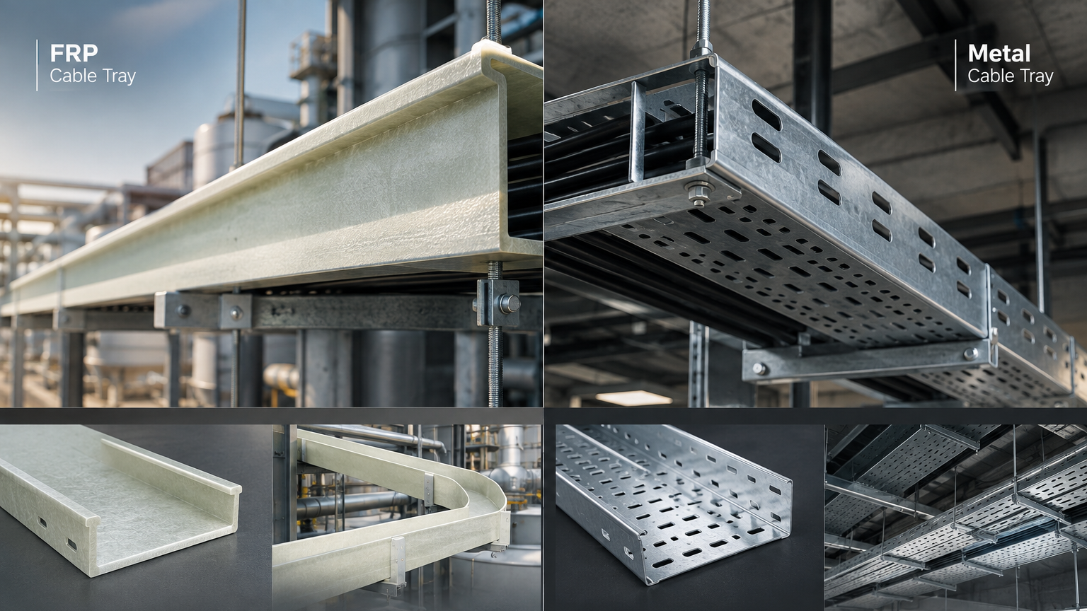 DLINEE FRP cable support system manufactured by PT Teknik Budi Perkasa