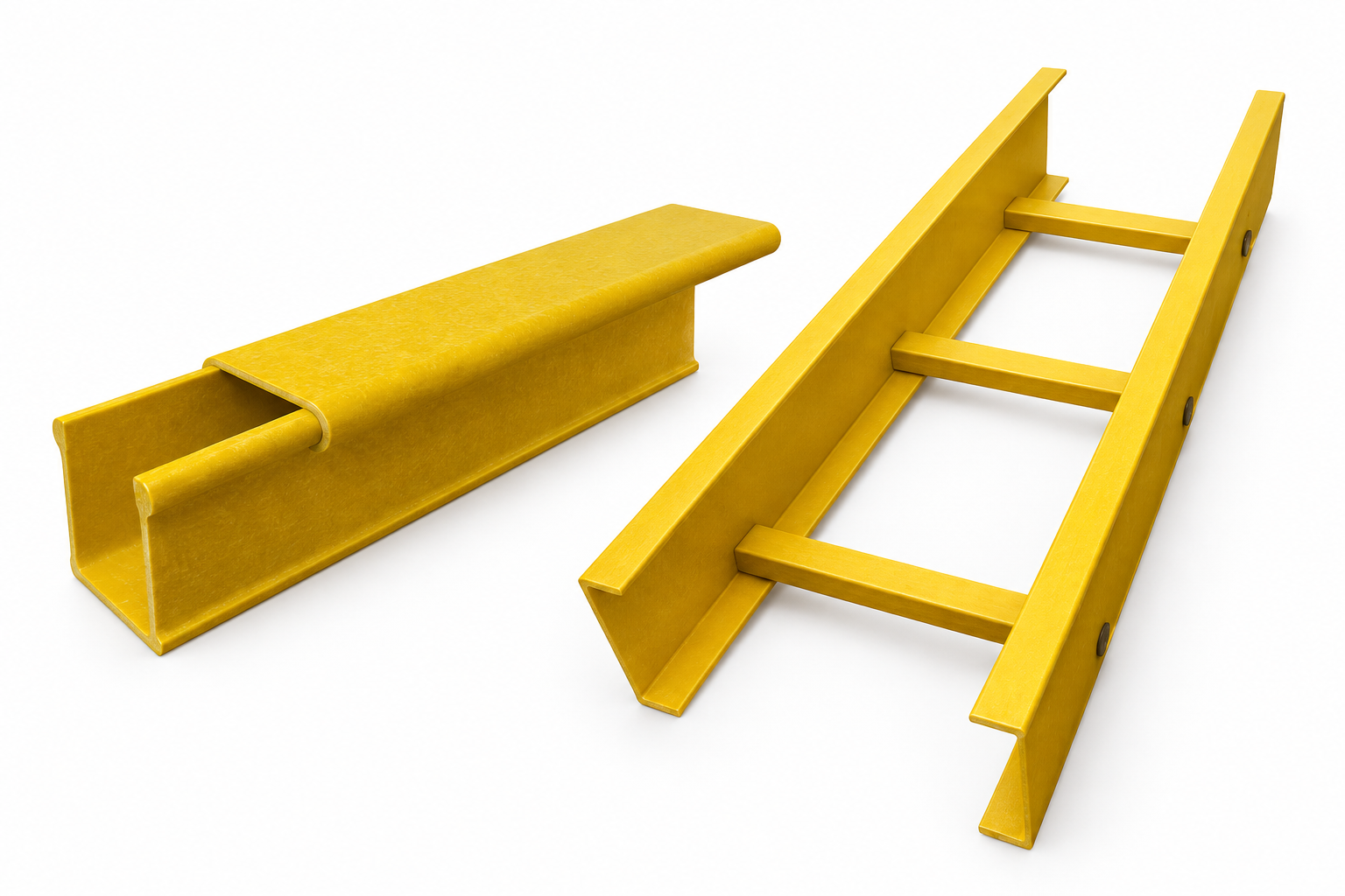 FRP cable tray and cable ladder products from the DLINEE product range