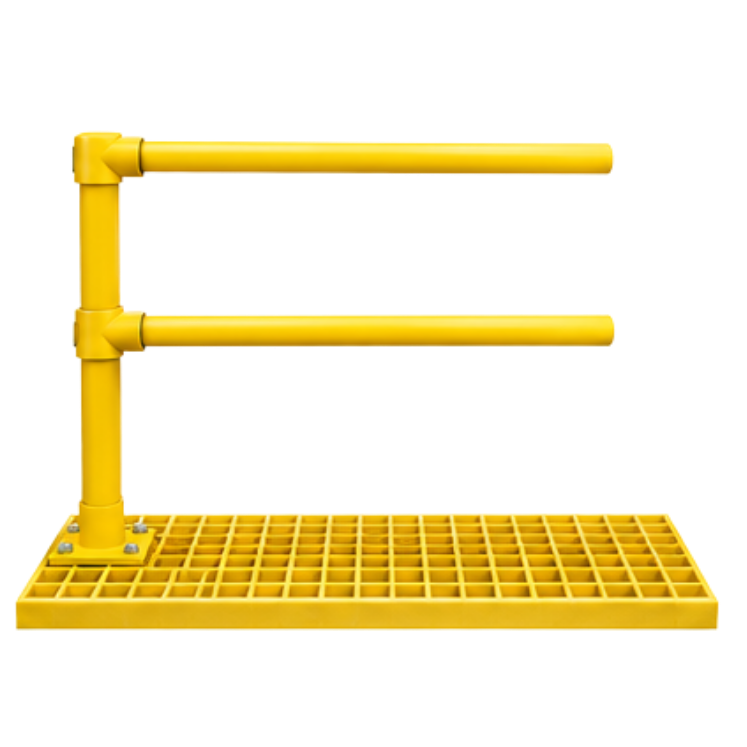 Two-Line Handrail Systems - End Stand Handrail