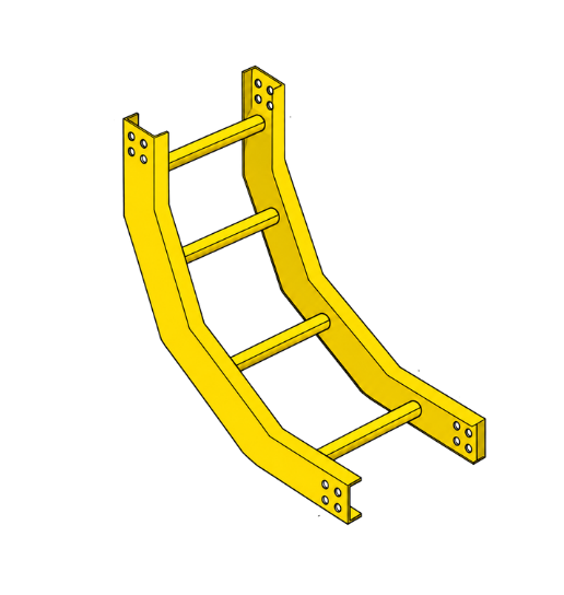 90° Inside Vertical Elbow Ladder