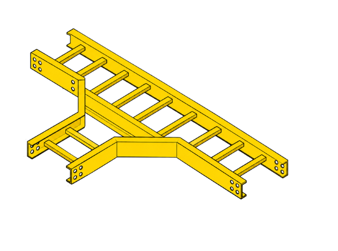 Horizontal Equal Tee Ladder