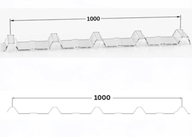 DROF SR.1000-2 - Compatible with Single Rib 1000-2